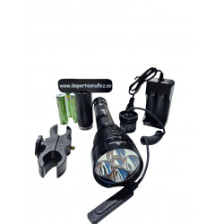 PACK TRUSTFIRE 4500 LUMENS 5 LEDS UN SOLO MODO